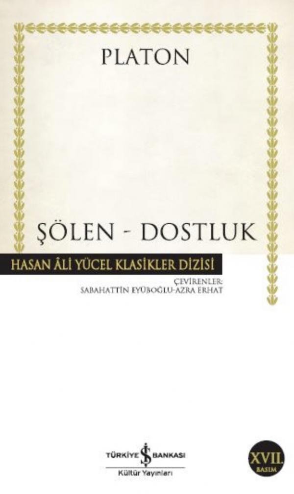 Platon - Şölen - Dostluk